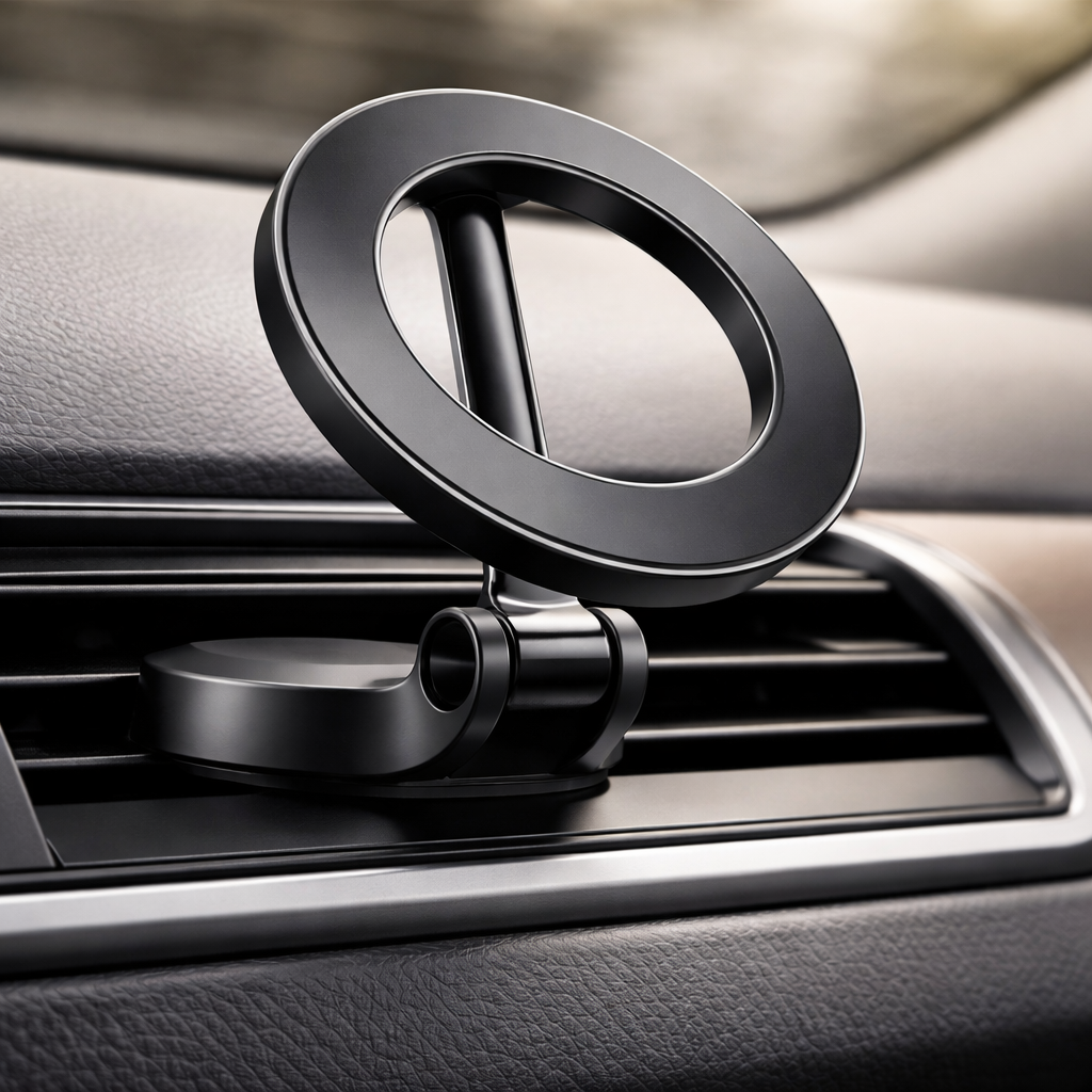 Magnetic Car Phone Mount – Secure Hands-Free Driving